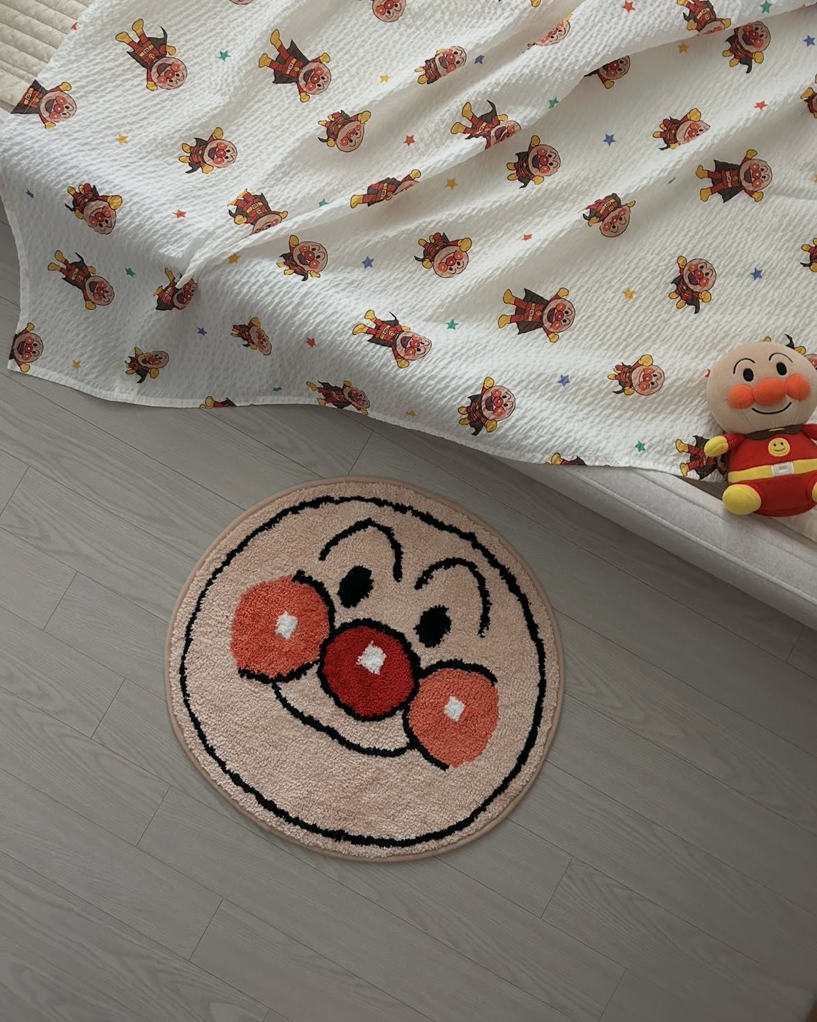 Anpanman 麵包超人 聯名 寢具 造型 地墊 單人 棉被 枕頭套 三款