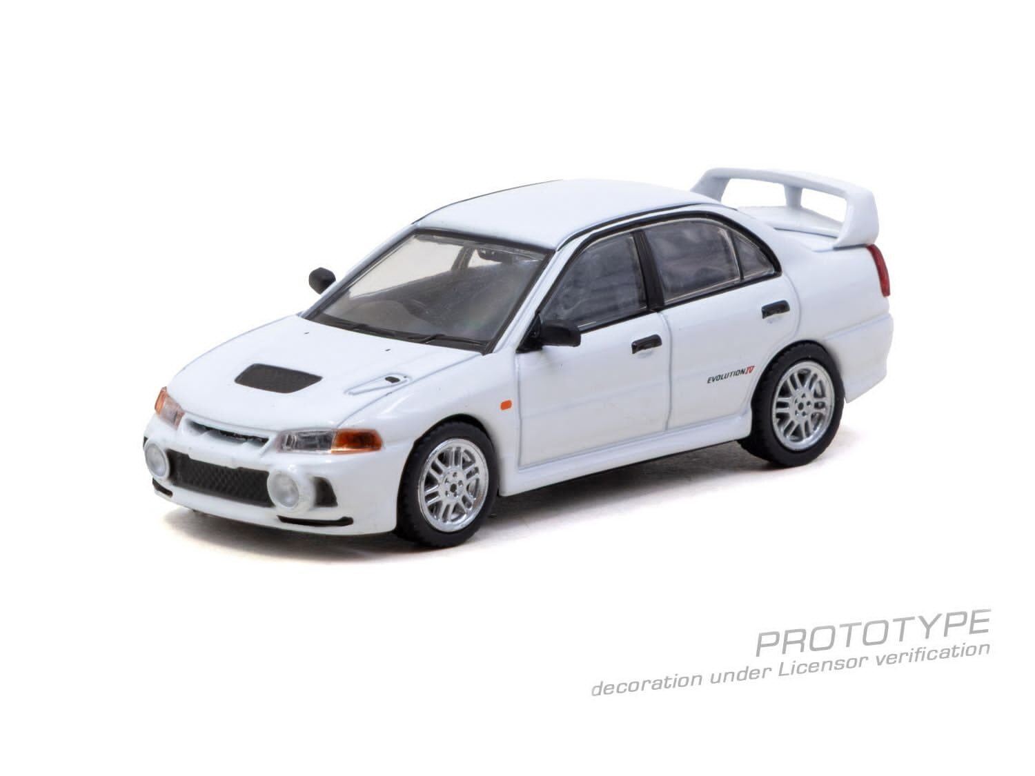 預訂:1/64 TARMAC Mitsubishi Lancer RS Evolution IV White (T64G-076-WH)