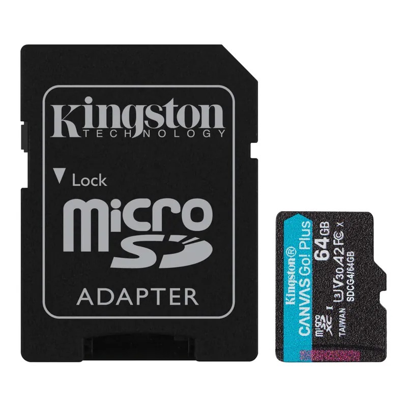 Kingston Canvas Go! Plus microSD Memory Card SDCG4