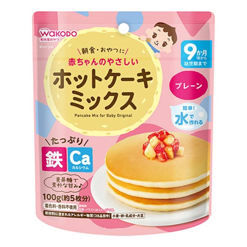 【Wakodo】Baby Original Pancake Mix (100g) 9 Months+