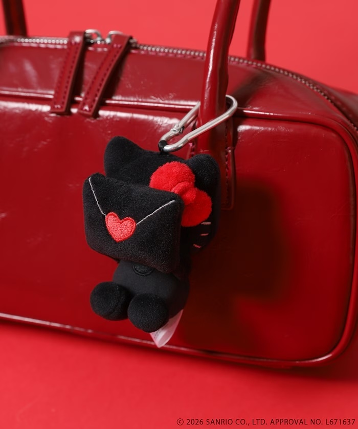 FREAK'S STORE x Sanrio 情書遮臉Kitty吊飾