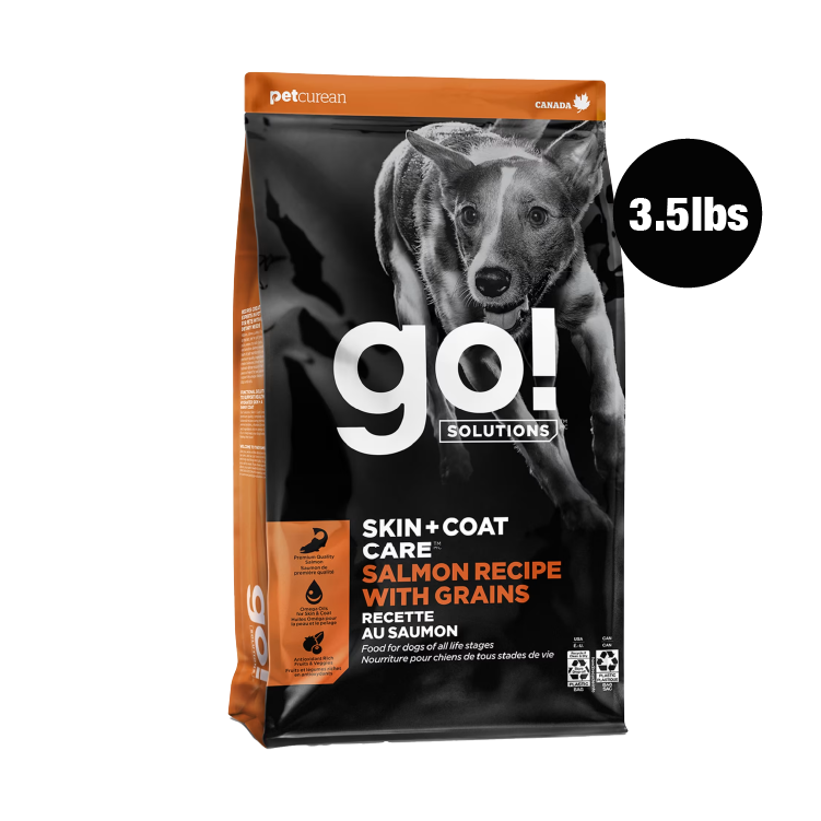 Go! Solutions 護膚美毛系列三文魚狗糧配方 3.5lbs
