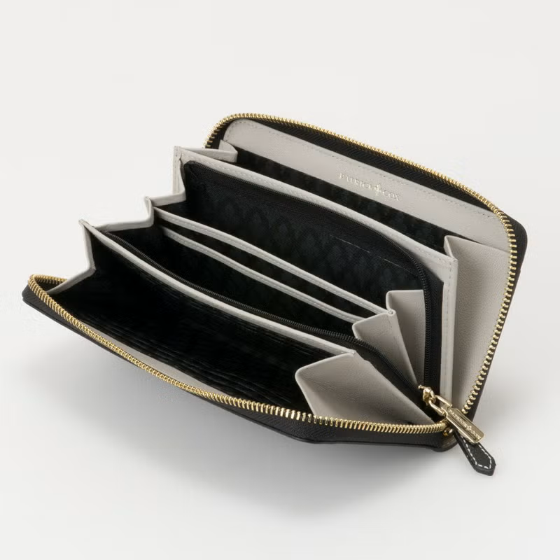 Patrick Cox Color Sandal Long Wallet (Black)