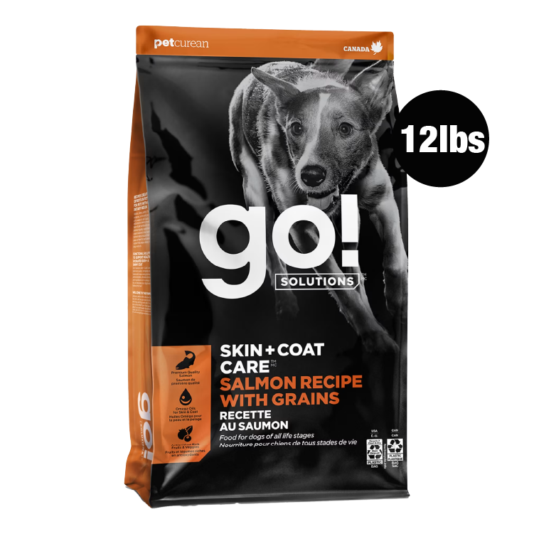 Go! Solutions 護膚美毛系列三文魚狗糧配方 12lbs