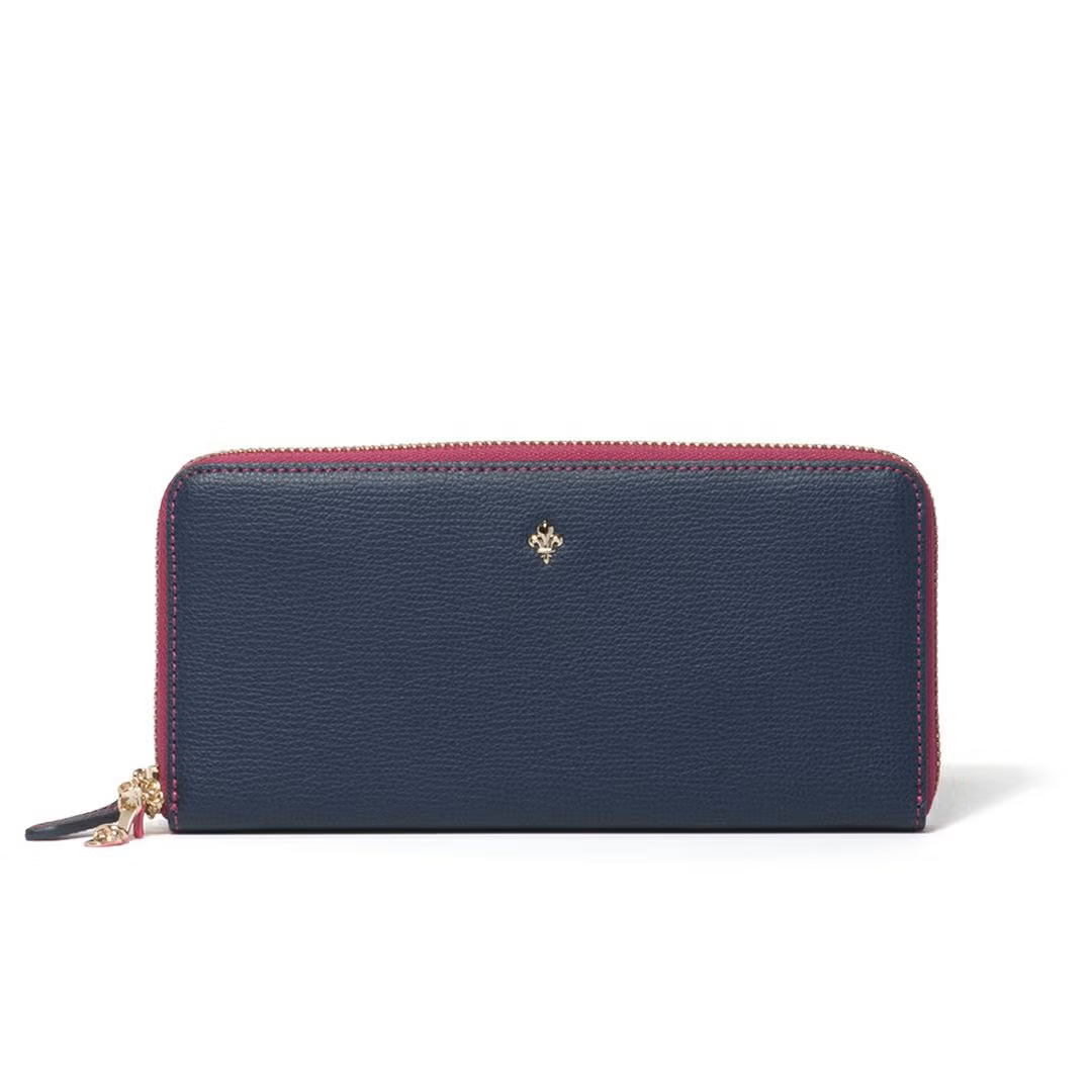 Patrick Cox Color Sandal Long Wallet (Navy)