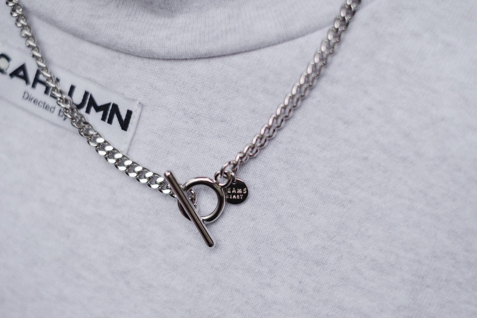 |折扣登記中| BEAMS® HEART 鏈條 T扣設計 項鍊 チェーン ロープチェーン