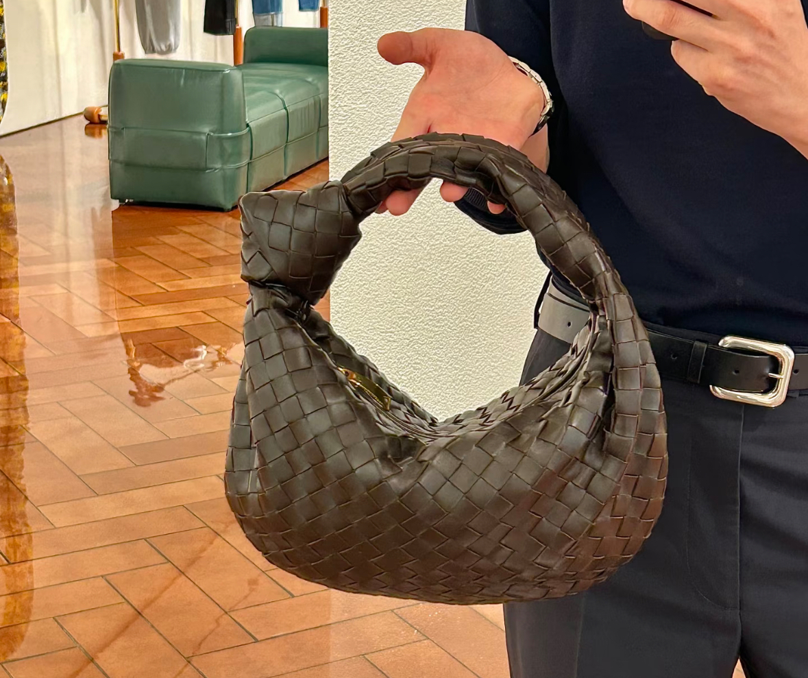 【3色入】Bottega Veneta bv Small Jodie 經典編織皮革半月手袋 腋下包