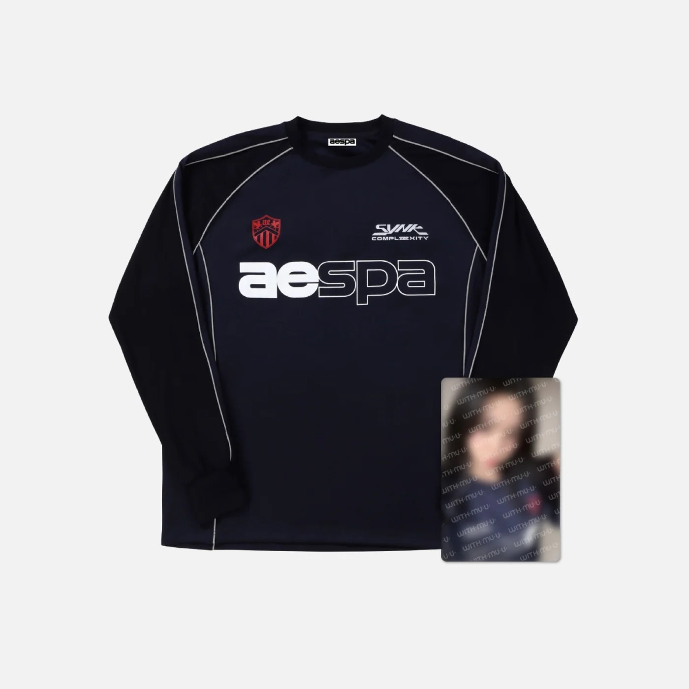 AESPA SYNK COMPLaeXITY JERSEY T-SHIRT SET 世界巡迴 紀念 球衣 短T 套組