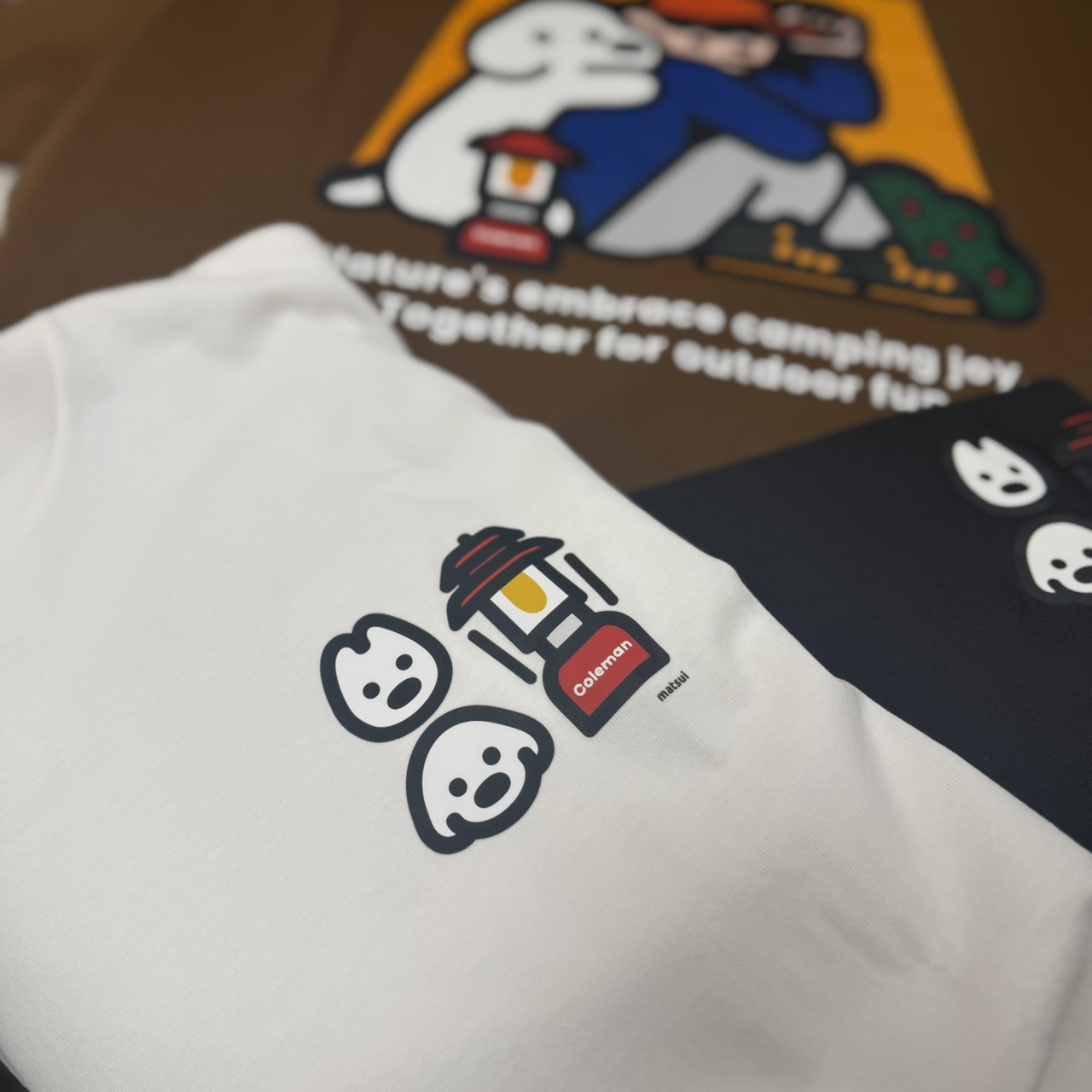 【OWN】Coleman×matsui×FREAK'S STORE 短袖 上衣 新品 夏季 短TEE Oversize 狗狗 日本限定 寬鬆 男女通用 黑色 白色 灰色 咖啡色