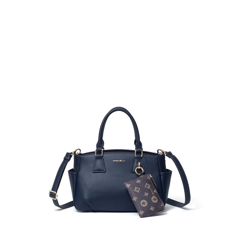 Patrick Cox Classical Lily Charm 2-Way Hand (Navy)