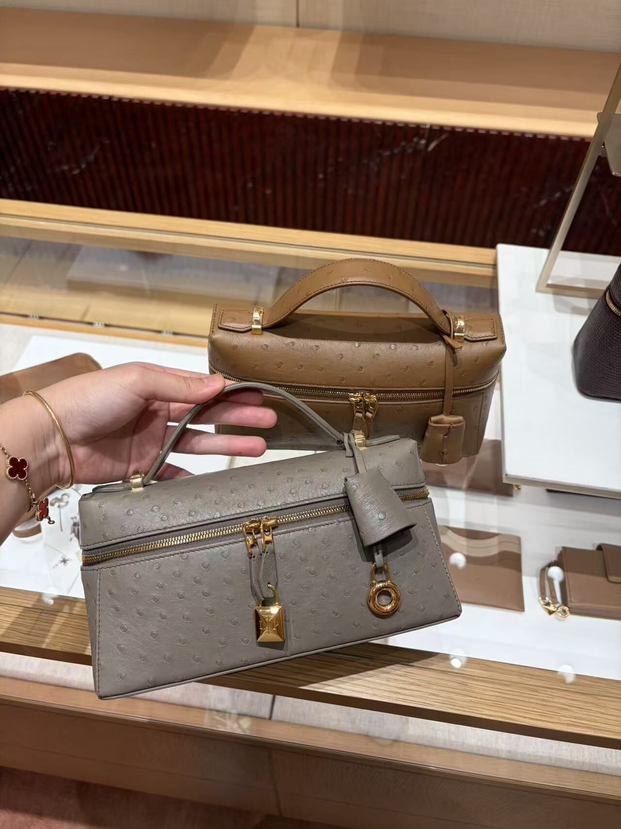 【2色入】Loro Piana LP Extra Bag L23 飯盒袋 手袋