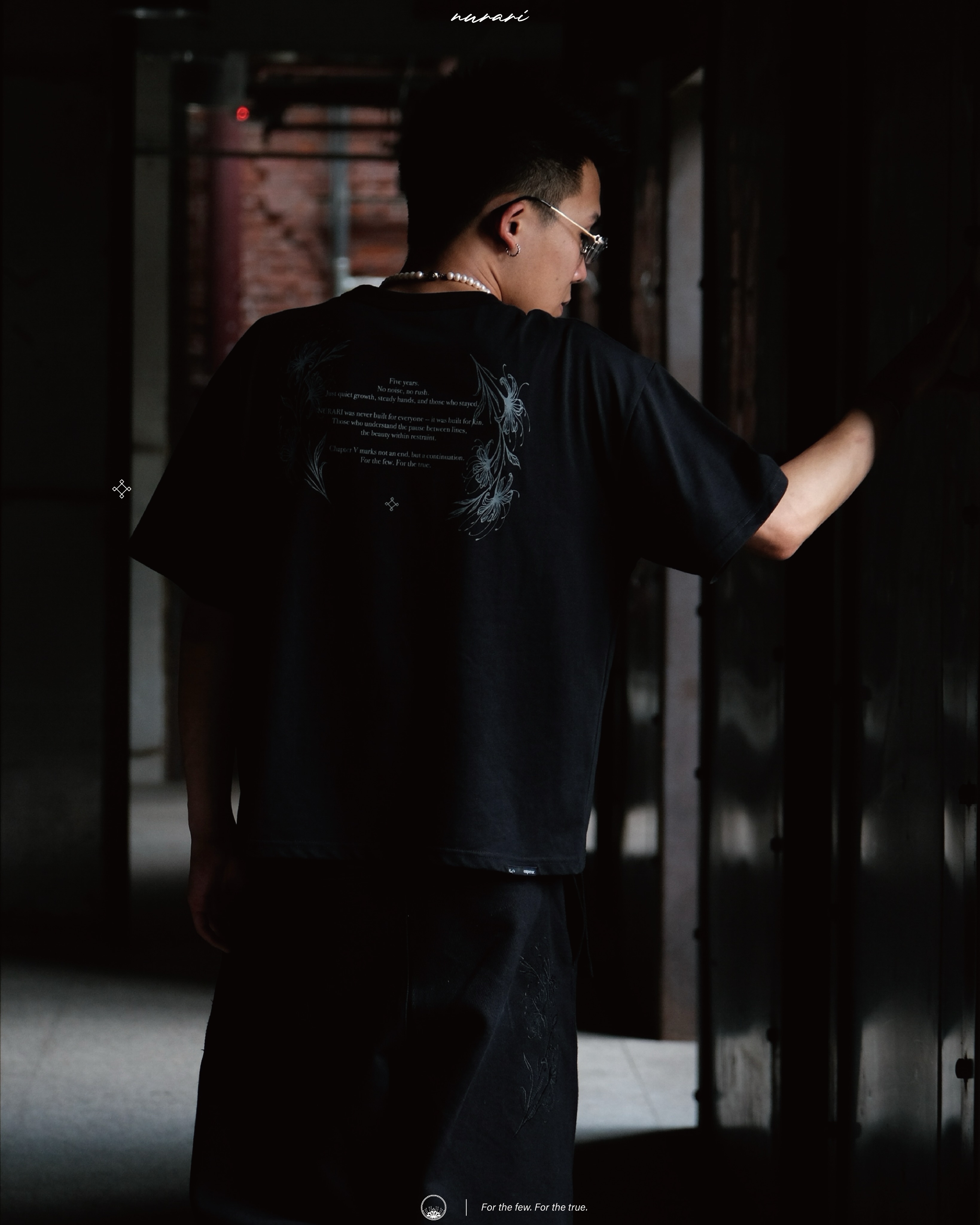 NURARI 彼岸家徽寬短版短T｜Em. HiganKamon Boxy Tee（26SS）