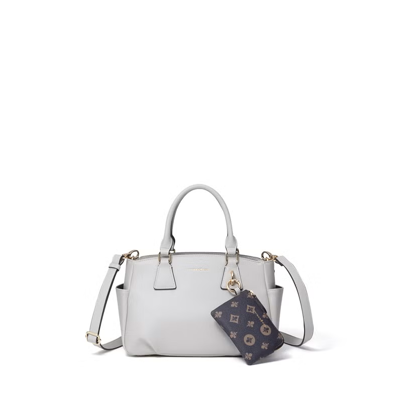 Patrick Cox Classical Lily Charm 2-Way Hand (White)