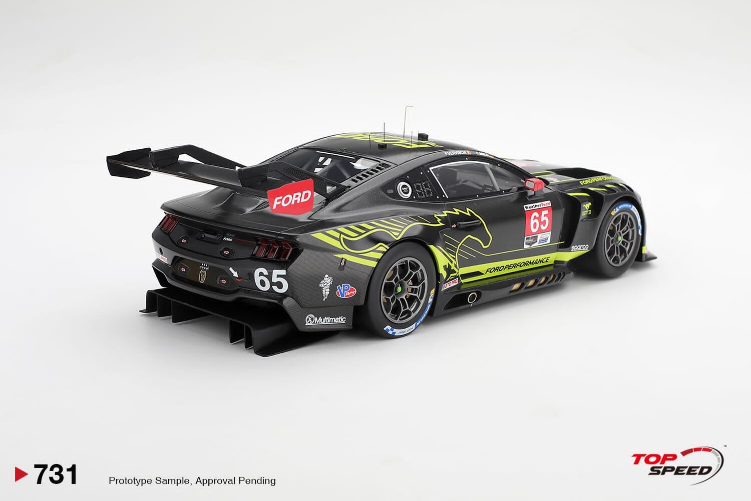 預訂 (訂金$300) (預訂價$1511) :1/18 TOPSPEED Lamborghini Huracan GT3 EVO2 #45 DEX Wayne Taylor Racing 2026 IMSA Daytona 24 Hrs (TS0731)