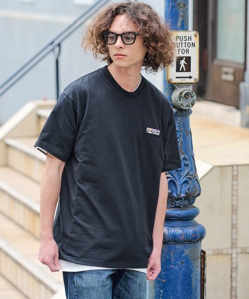 日本 Ragged Mountain One Point Logo T-Shirt