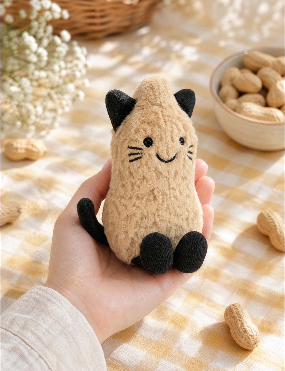 【APAIR】預購 JELLYCAT 萬聖節 花生貓咪 安撫玩偶