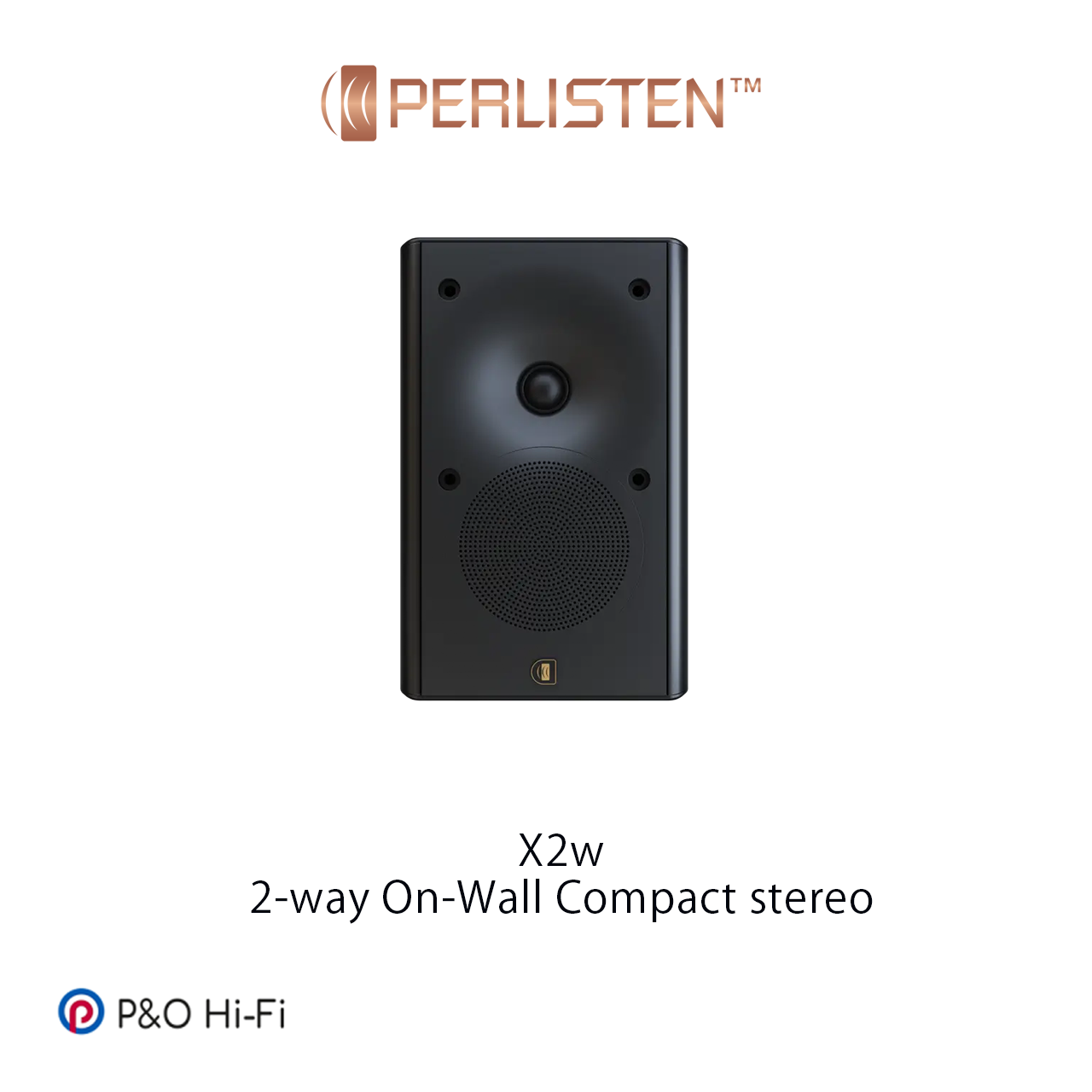 Perlisten X2w 掛牆喇叭 (2色)