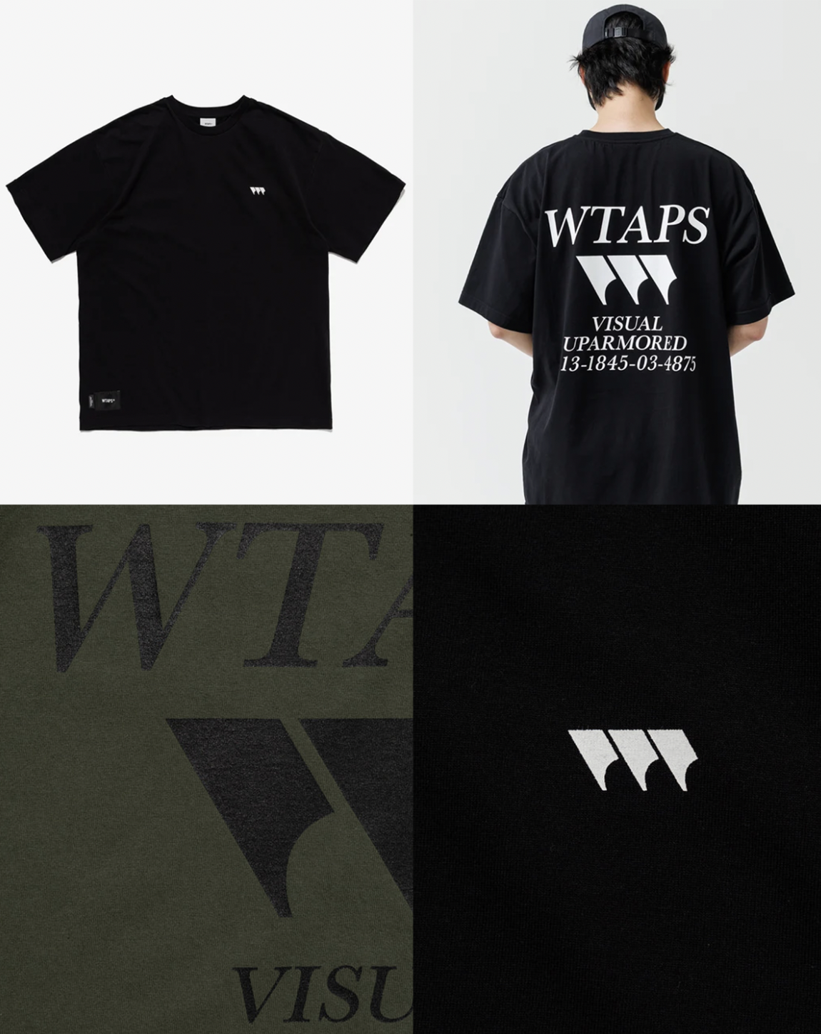 [現貨] WTAPS SS26 :///: / SS / COTTON | (BLACK / OLIVE)