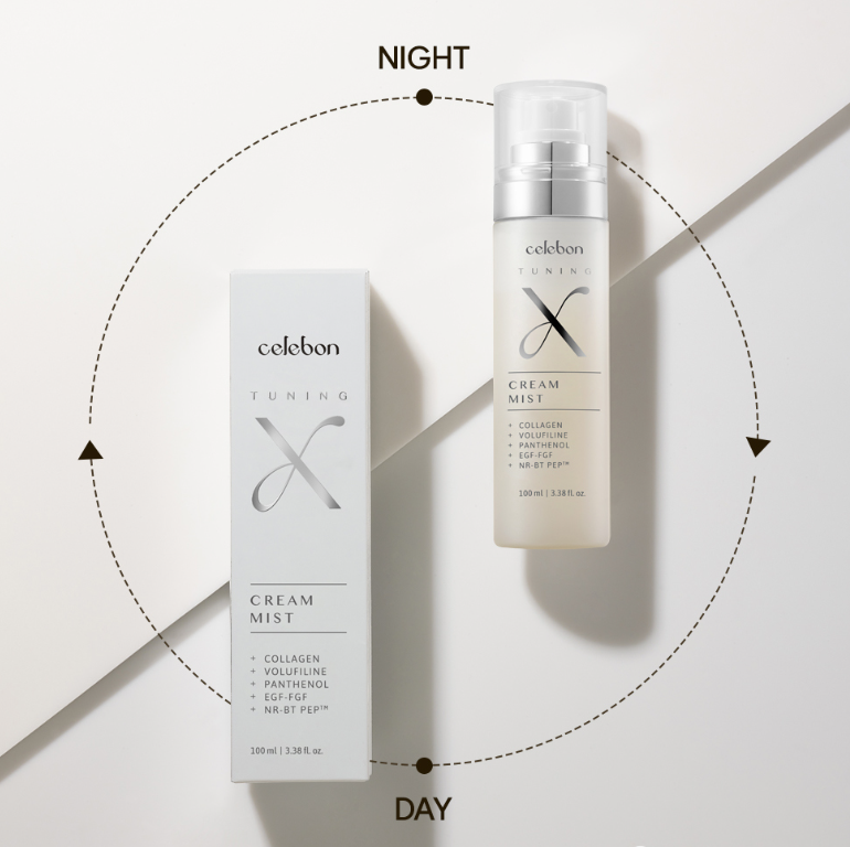 DM003【醫美級全日抗老】Celebon Tuning X 緊緻保濕乳霜噴霧 100ml (買一送一) EXP:29.04.02
