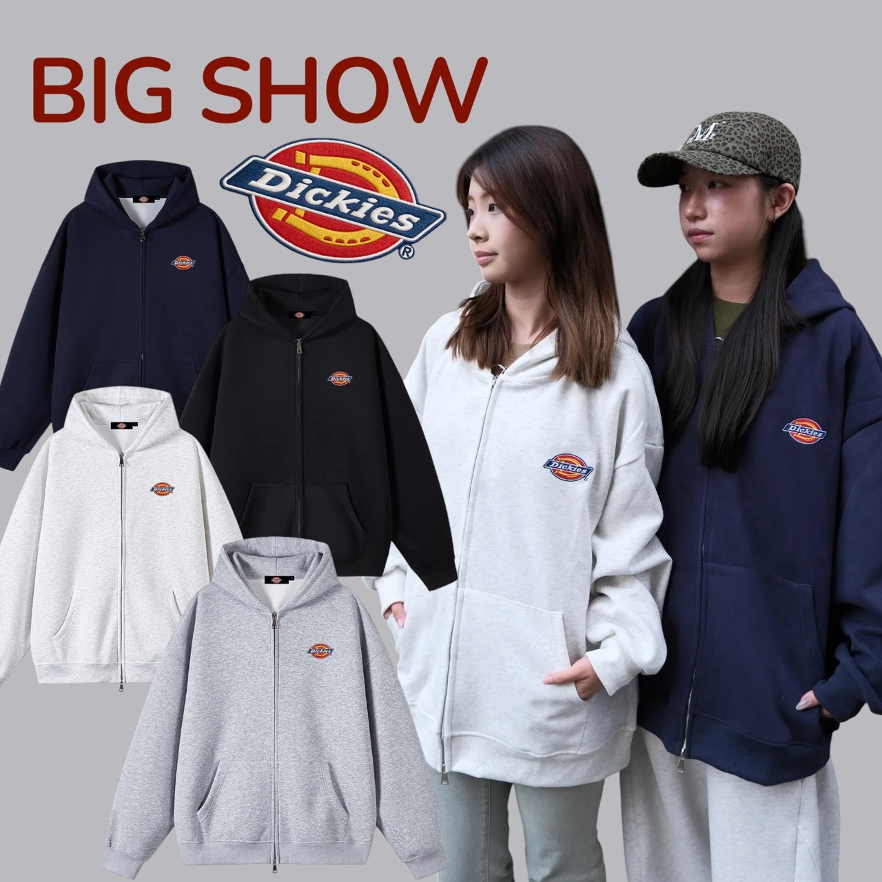Dickies 美式 雙拉鍊 刺繡 馬蹄 外套 DKU261MKJ713