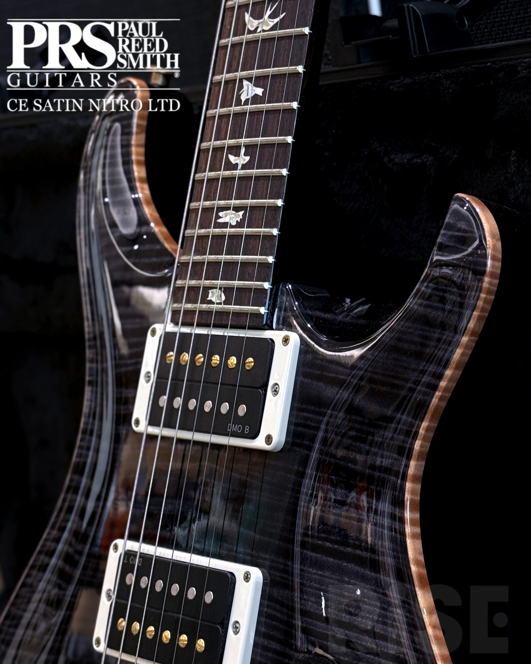 PRS Custom 24 10-Top Gray Black 電吉他