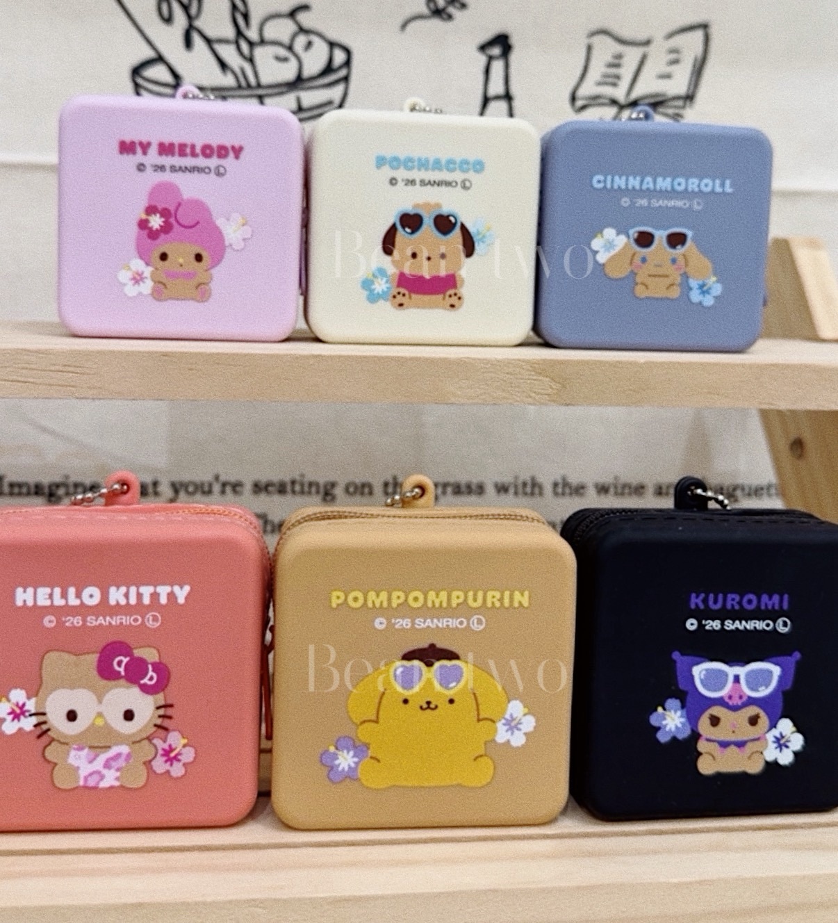 🇯🇵限定黑皮方形小收納包盲抽(現貨)
