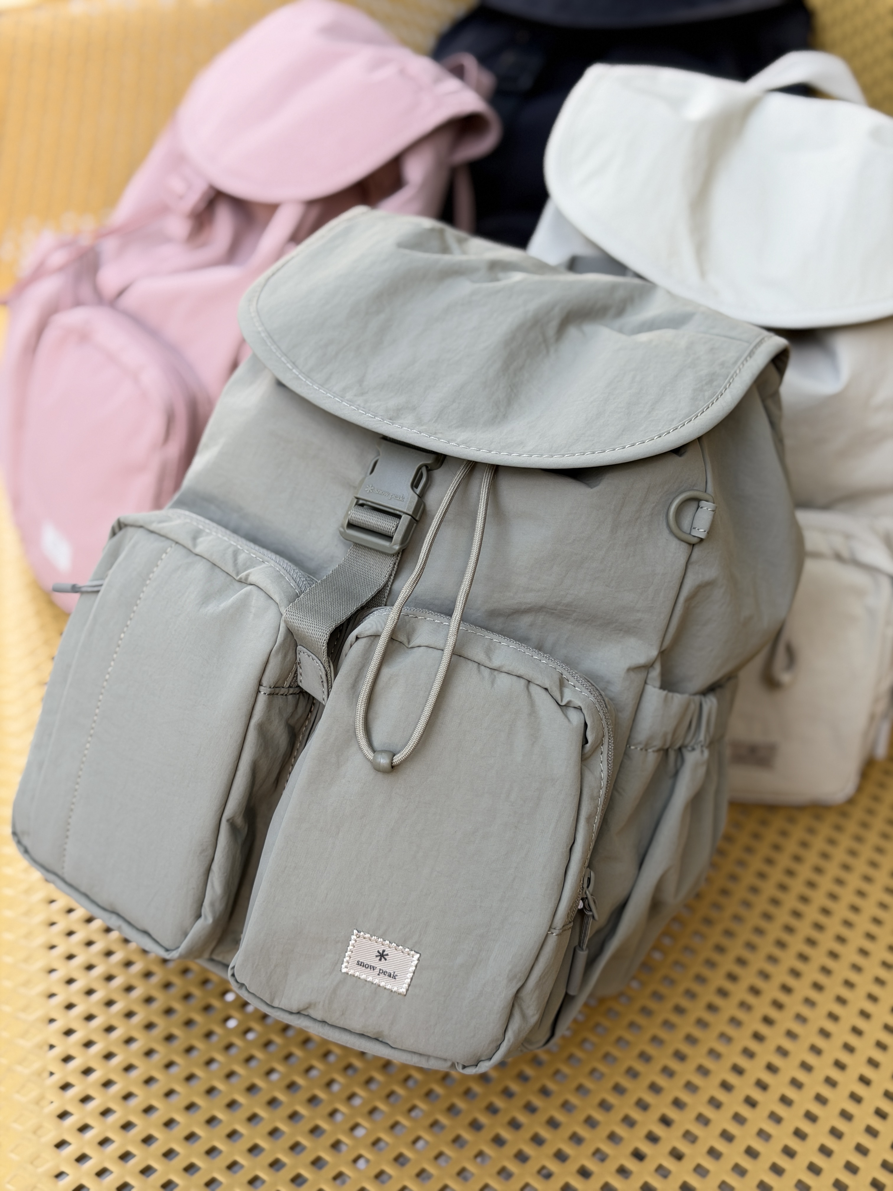 Snow Peak Cample Backpack 12L 26年新款 雙口袋 後背包 12升 S26ZWCBP12