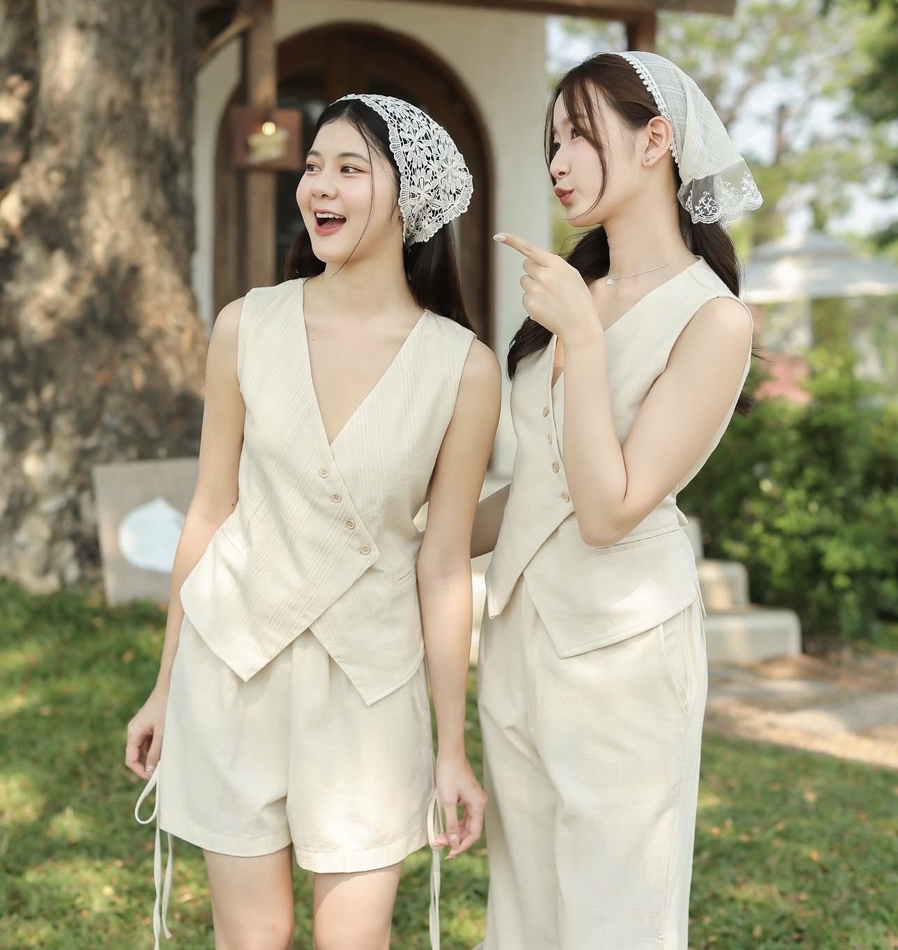 【 泰國連線 】Chawen 亞麻系列衣服