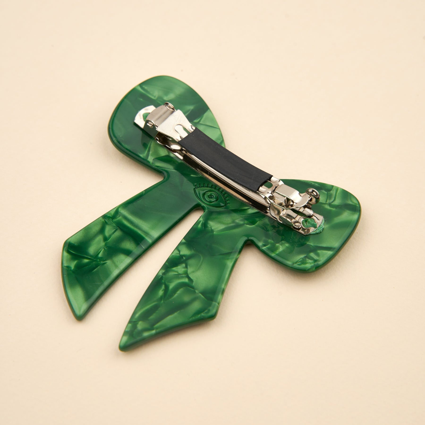 Green Bow French Barrette｜Coucou Suzette