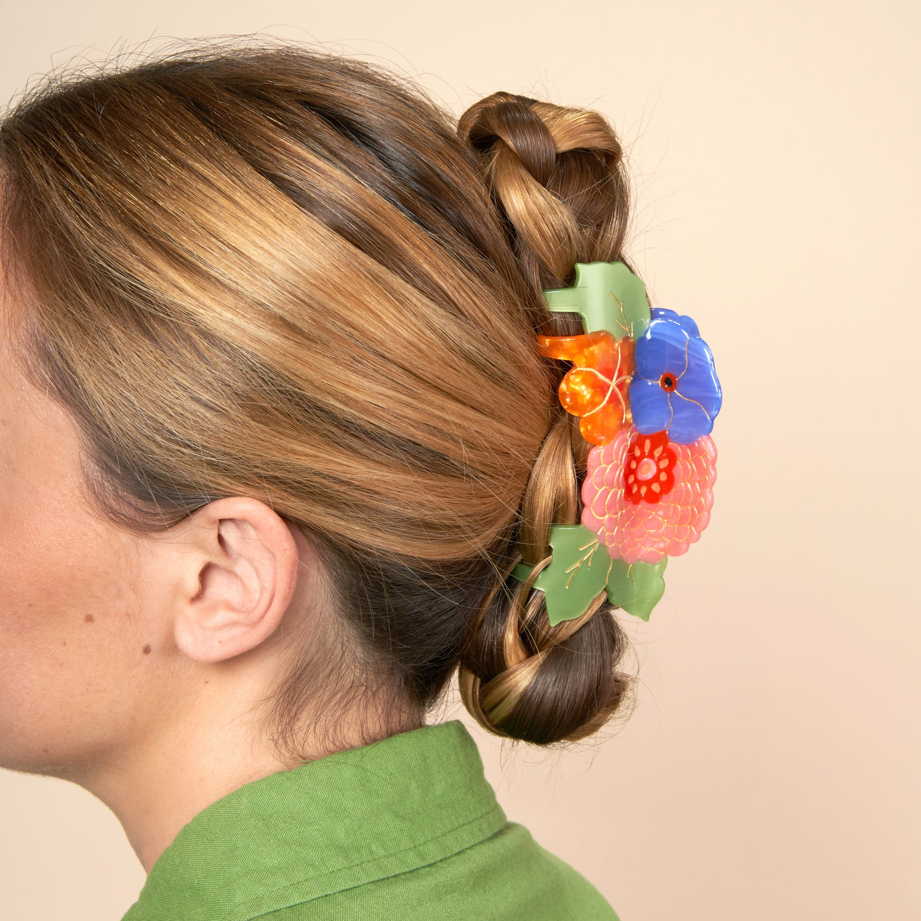 Large Flower Bouquet Hair Claw｜Coucou Suzette