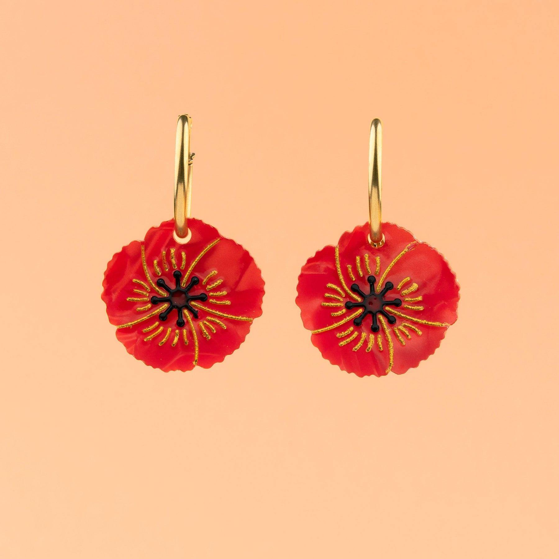 Poppies Earrings｜Coucou Suzette