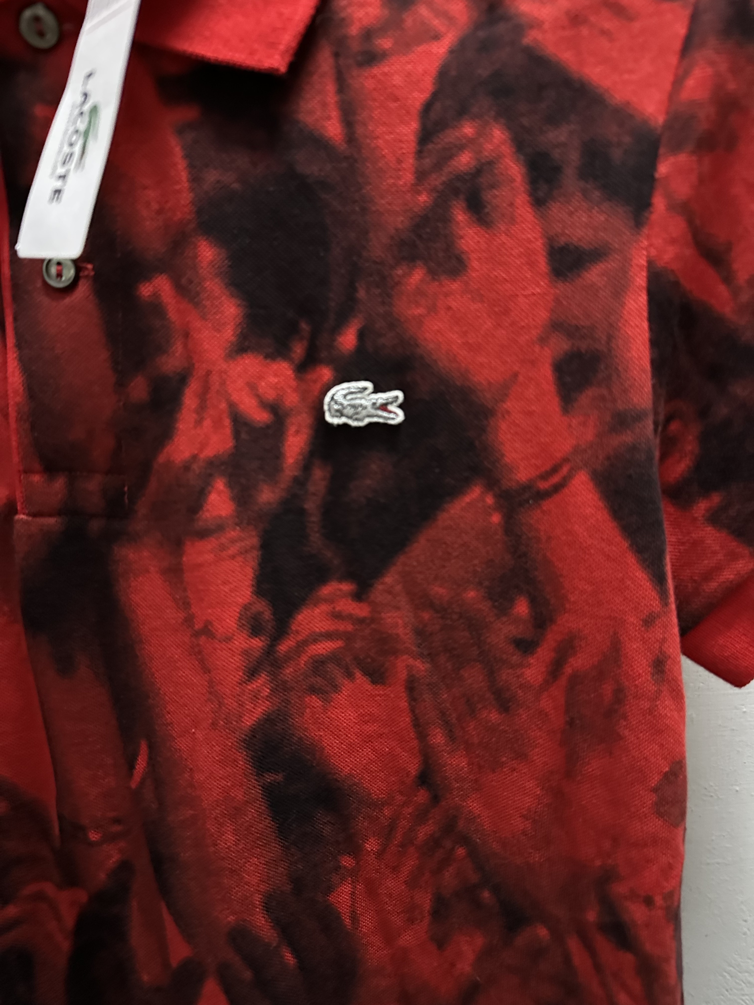 2008‘y LACOSTE 75th Anniversary Model LACOSTE x VISIONAIRE 54SPORT Michael Stipe Polo Shirt (MADE IN FRANCH) (DEAD STOCK)