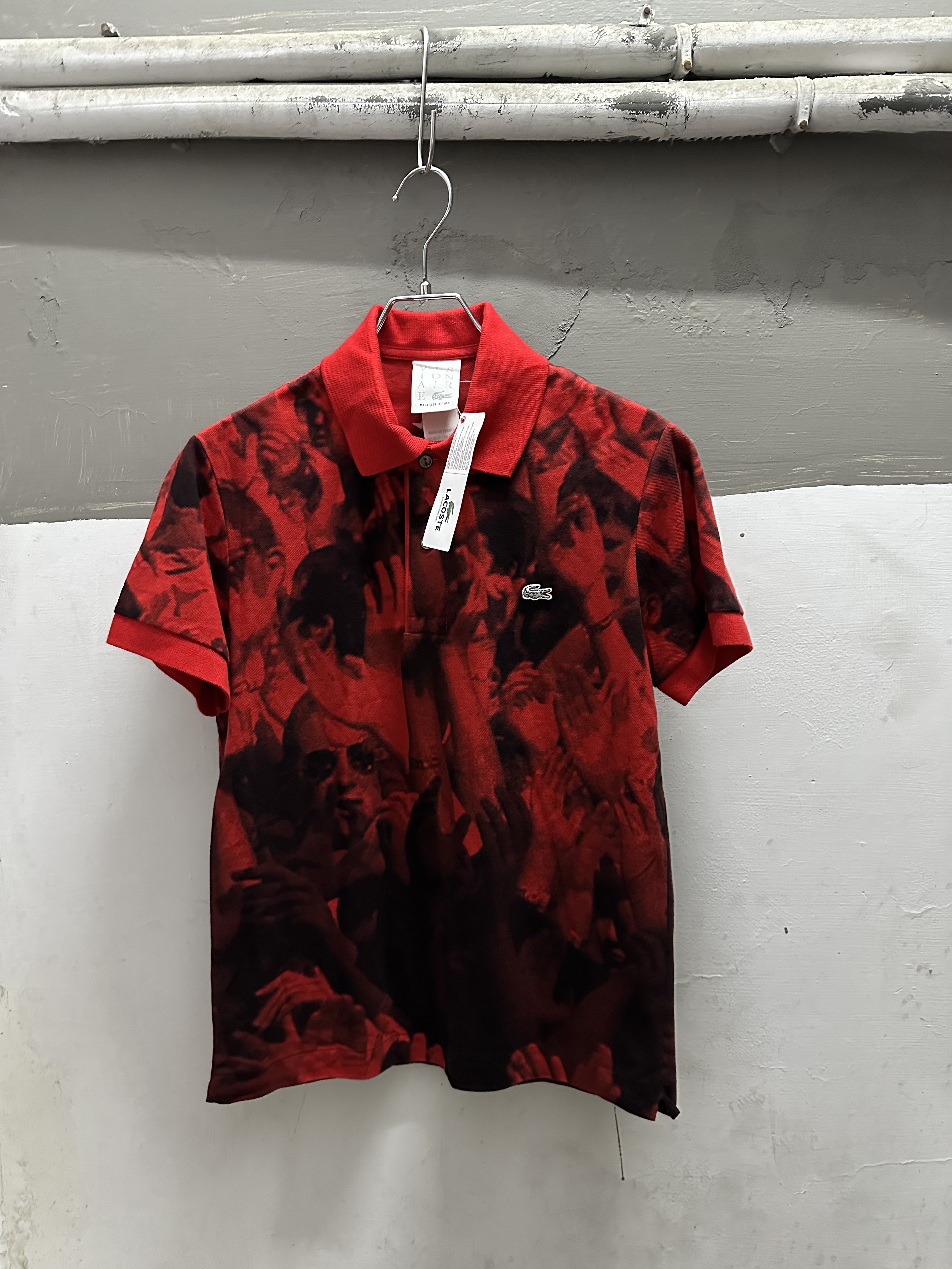 2008‘y LACOSTE 75th Anniversary Model LACOSTE x VISIONAIRE 54SPORT Michael Stipe Polo Shirt (MADE IN FRANCH) (DEAD STOCK)