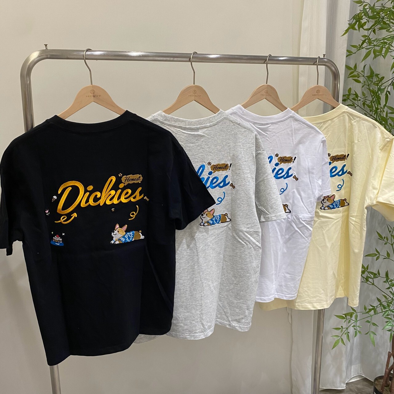 Dickies美式復古小柯基刺繡短T DKU262NKTBGO-YS