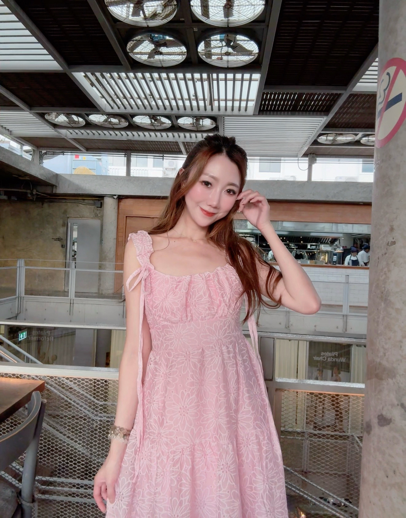 MADE IN THAILAND🇳🇱 THE ROSE DAISY EYELET TIERED SUNDRESS 260814