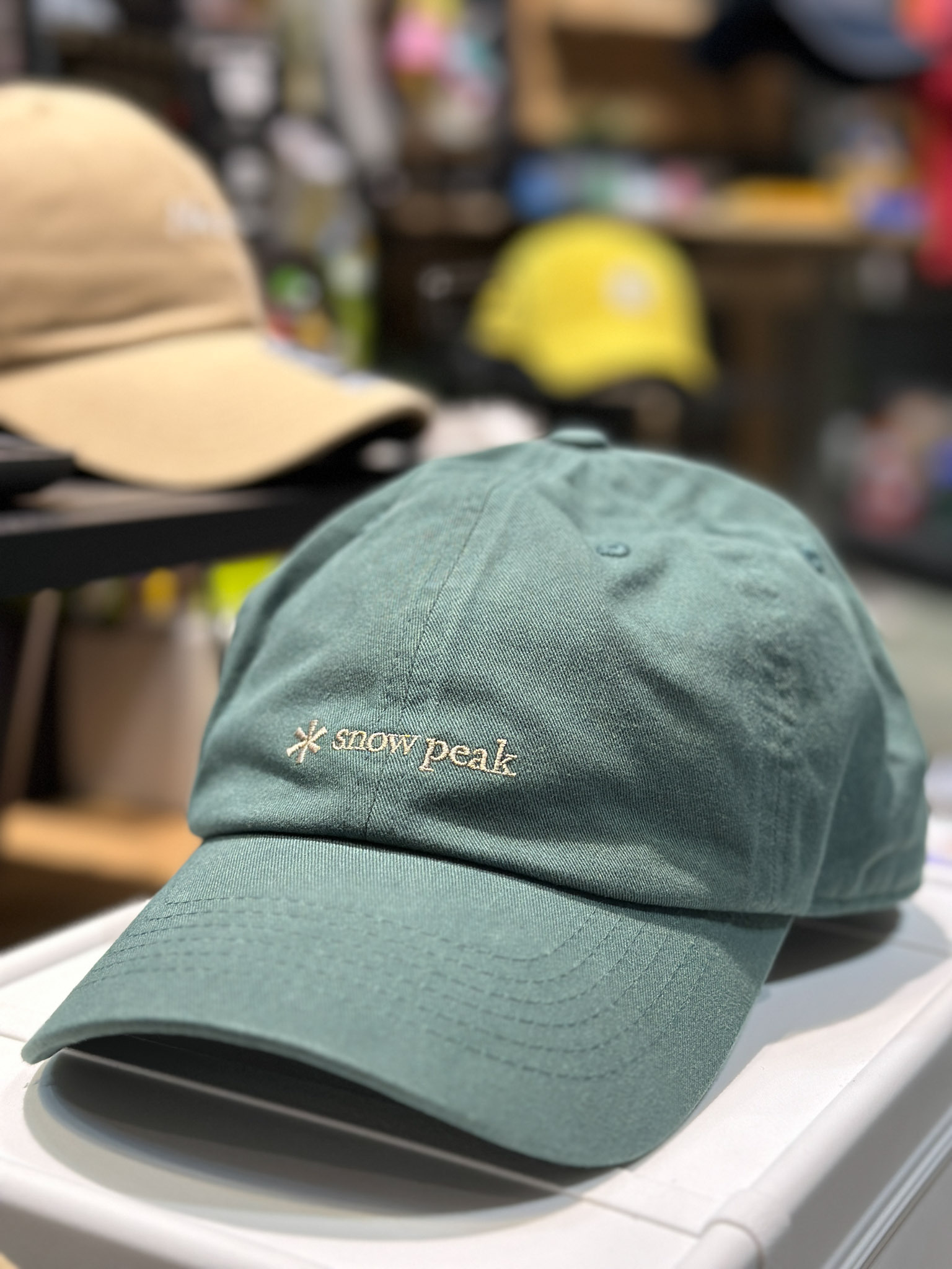 【零碼折扣】Snow Peak Clend Ball Cap 刺繡棉質 老帽 25年 S25ZUFBC30 S24SUFBC30