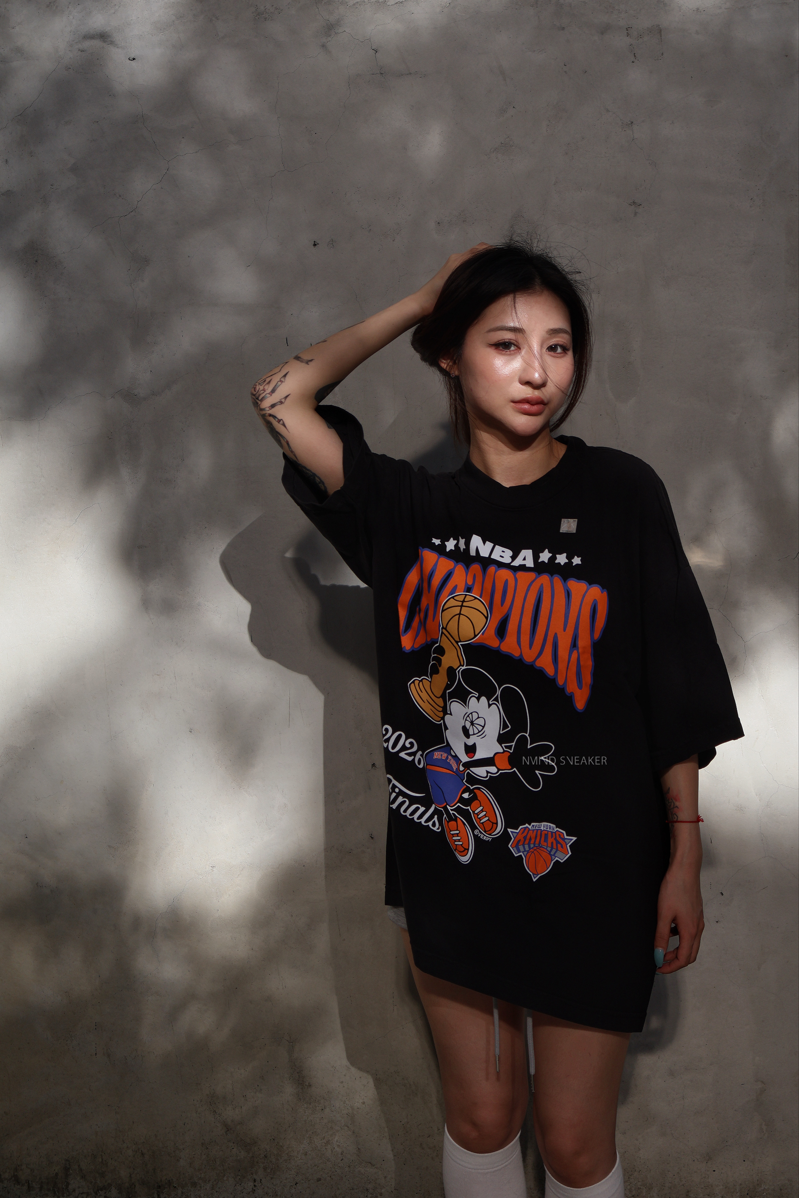 <快速出貨> New York Knicks x Verdy 2026 NBA Championship T-Shirt NBA 聯名 尼克隊 Verdy 冠軍紀念 短T