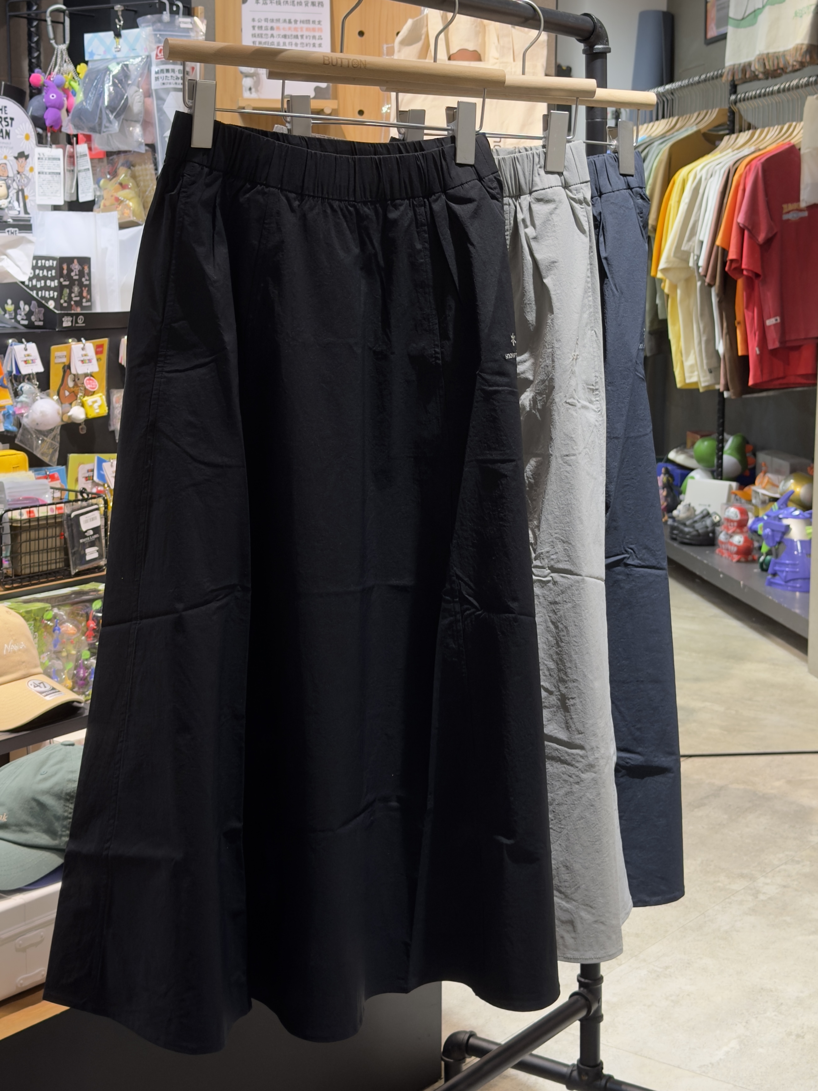 Snow Peak Cooling Root Flare Long Skirt 刺繡logo 涼感 A字 圓裙 長裙 S25MWRSK61