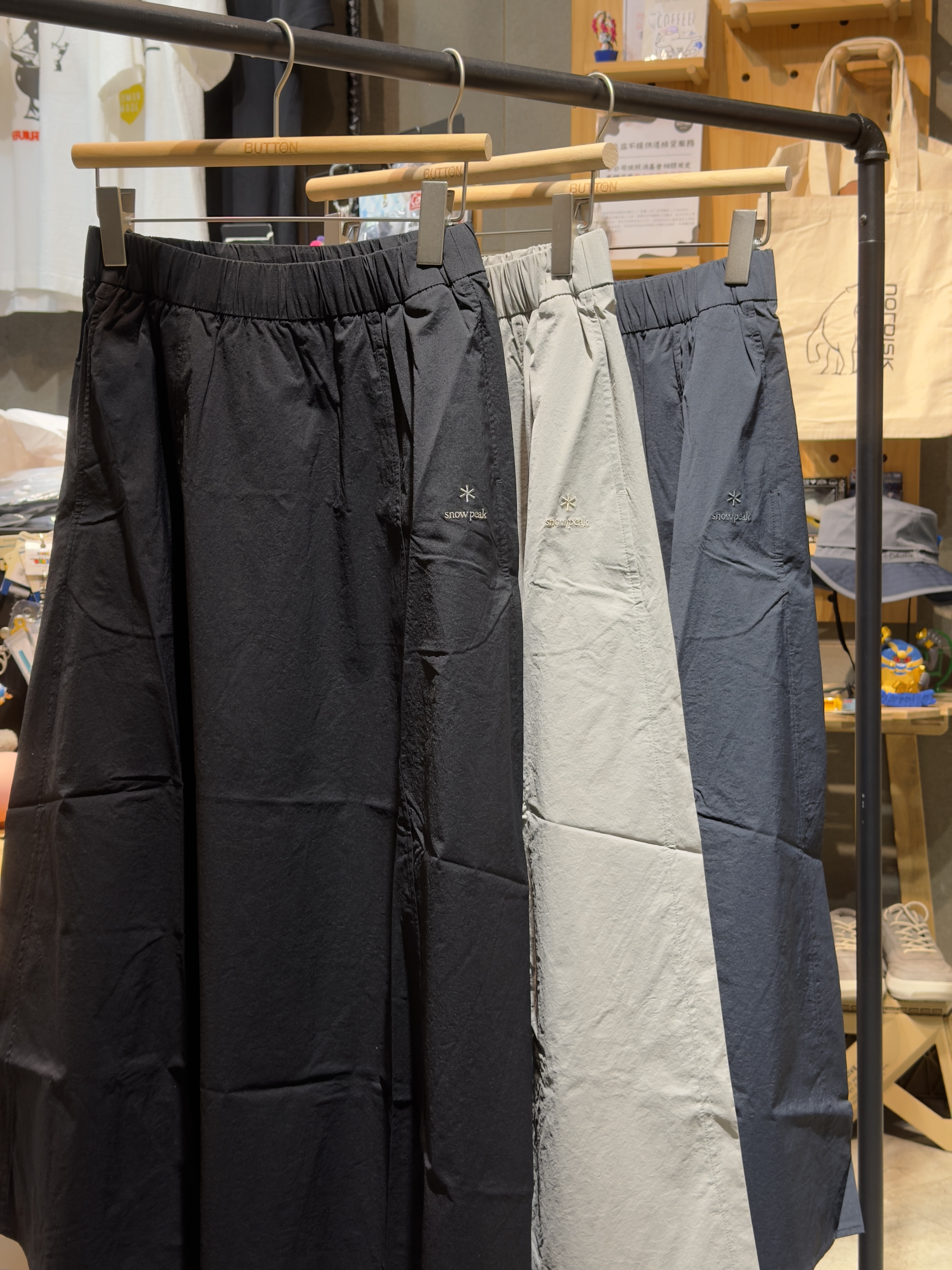 Snow Peak Cooling Root Flare Long Skirt 刺繡logo 涼感 A字 圓裙 長裙 S25MWRSK61