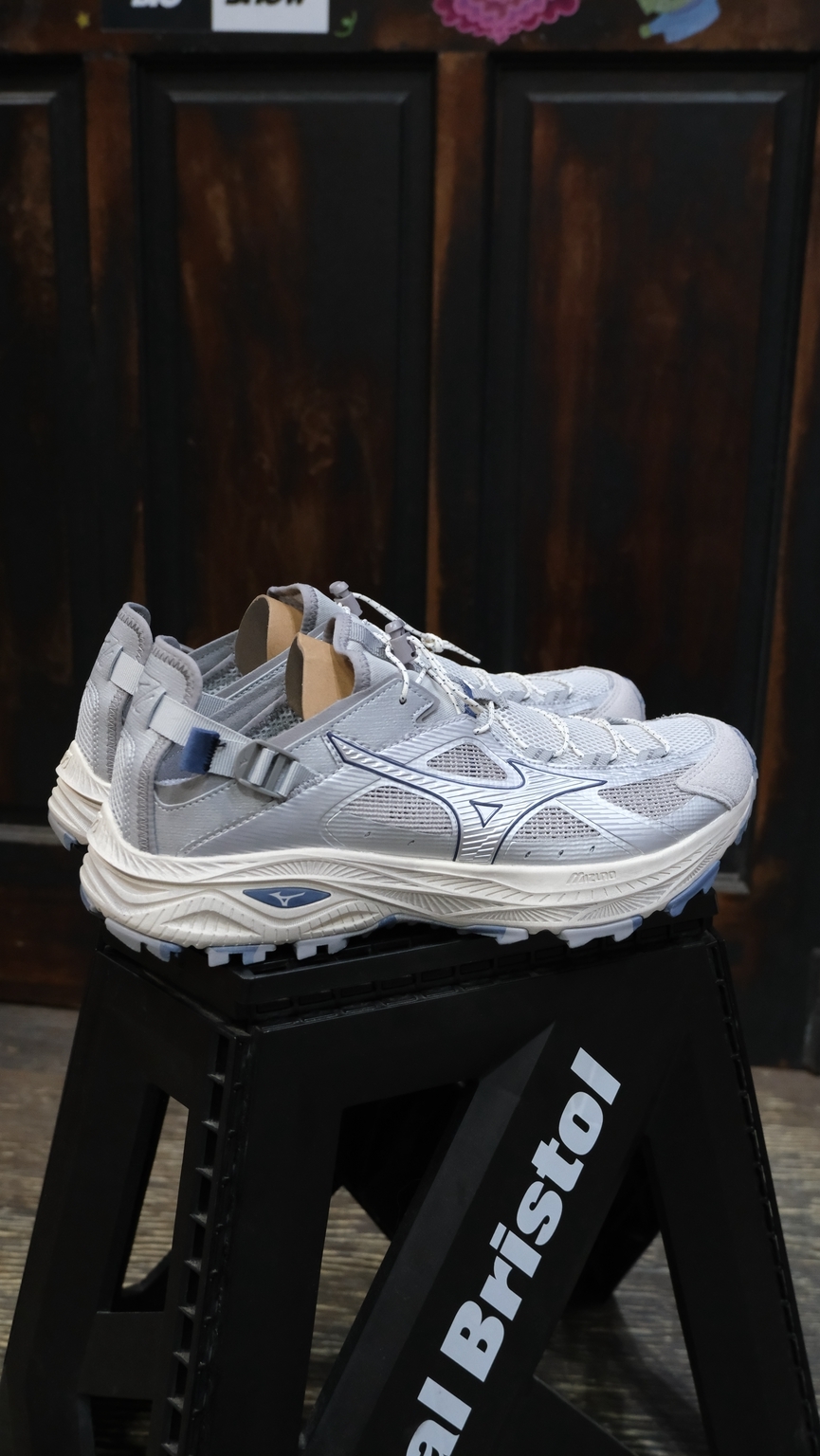 預購 Mizuno Racer Trail SE V2 山系戶外運動 舒適透氣 穩定支撐 減震耐磨防滑 溯溪鞋 南極灰 灰銀 D1GH261205