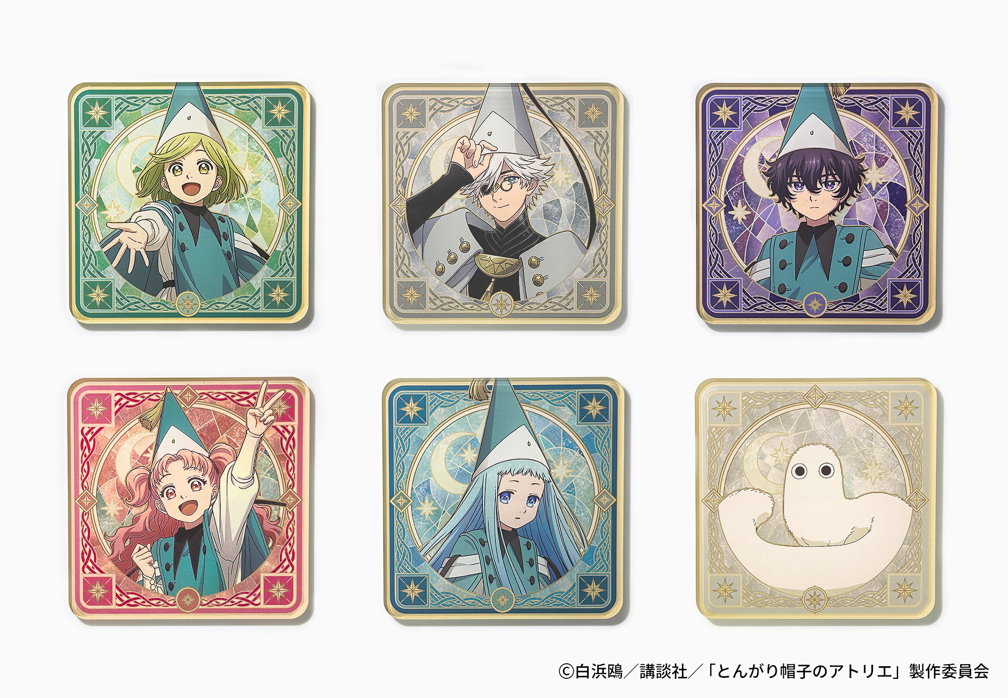 AFORCE x DRAGON HORSE "Witch Hat Atelier" Trading Acrylic Coaster (Box of 6)