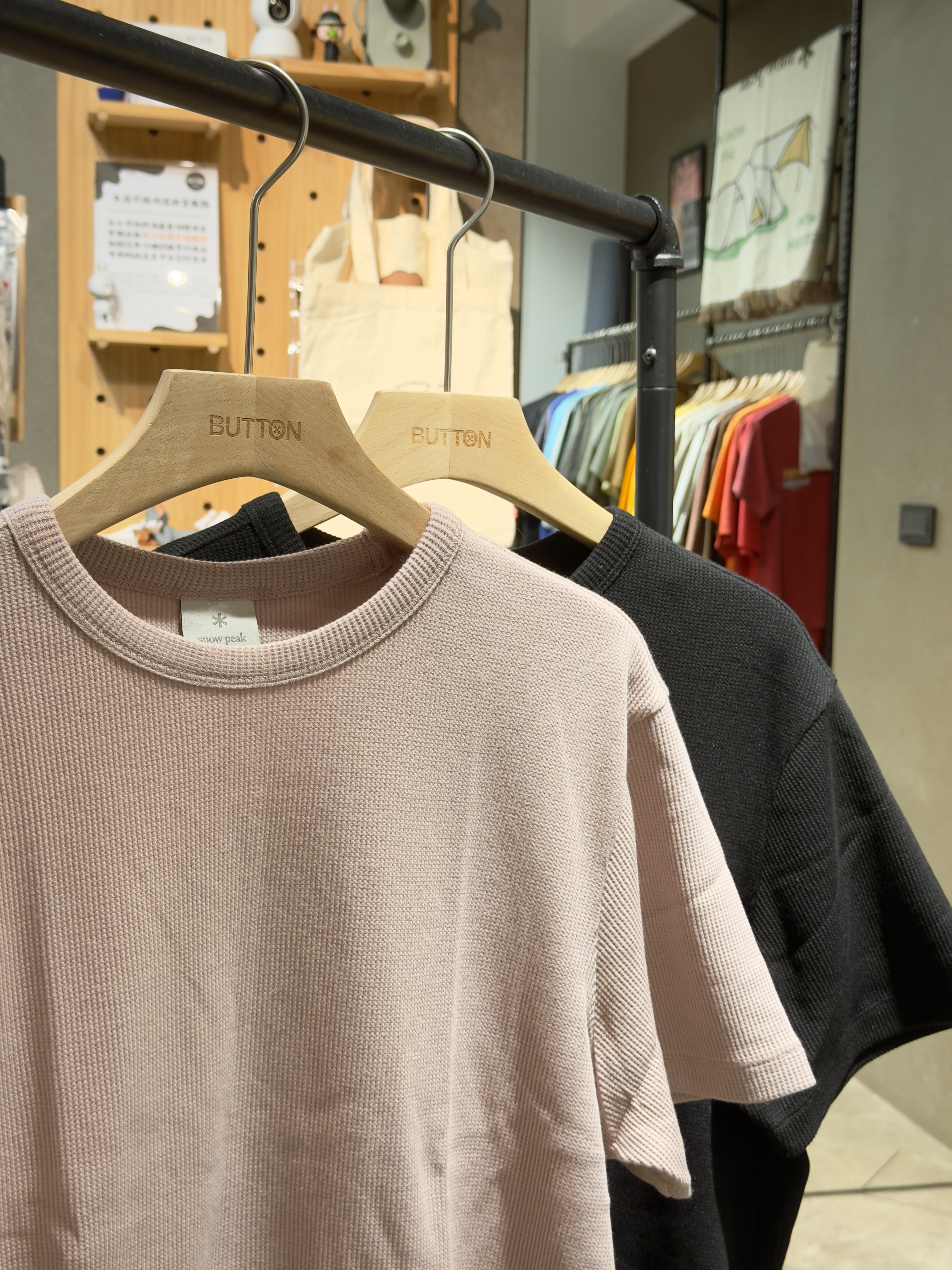 【零碼折扣】Snow Peak Waffle Women Short Sleeve T-shirt 女款 華夫格 棉質短tee S25MWFTS37