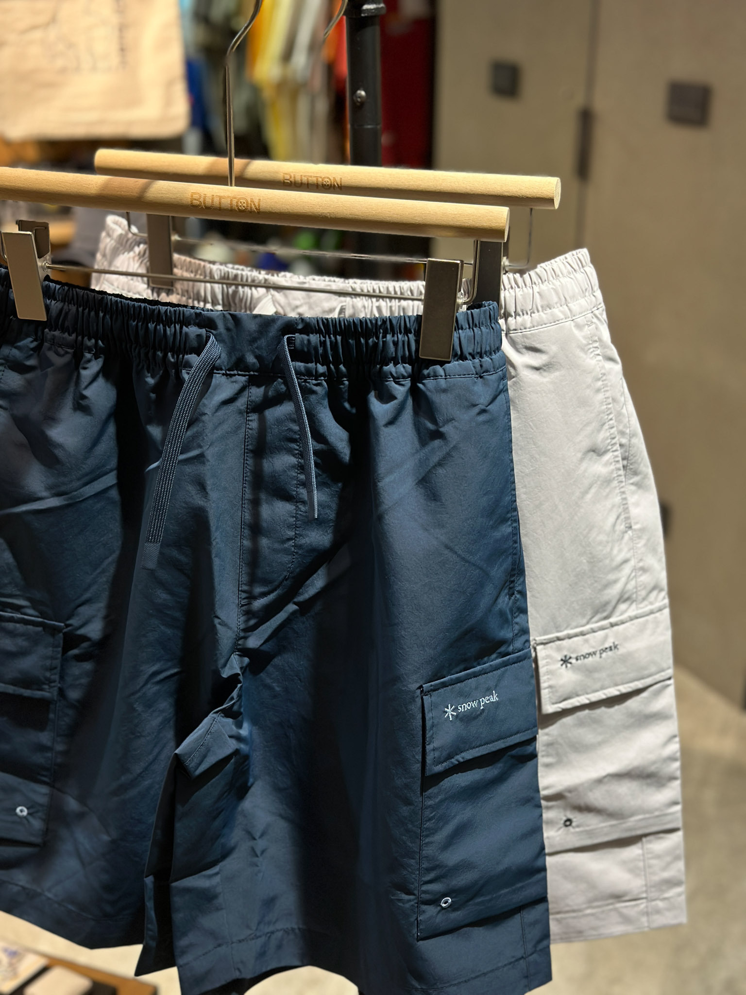【零碼折扣】Snow Peak Water Two Pocket Board Shorts 雙口袋刺繡logo海灘褲 S25MMWSP08
