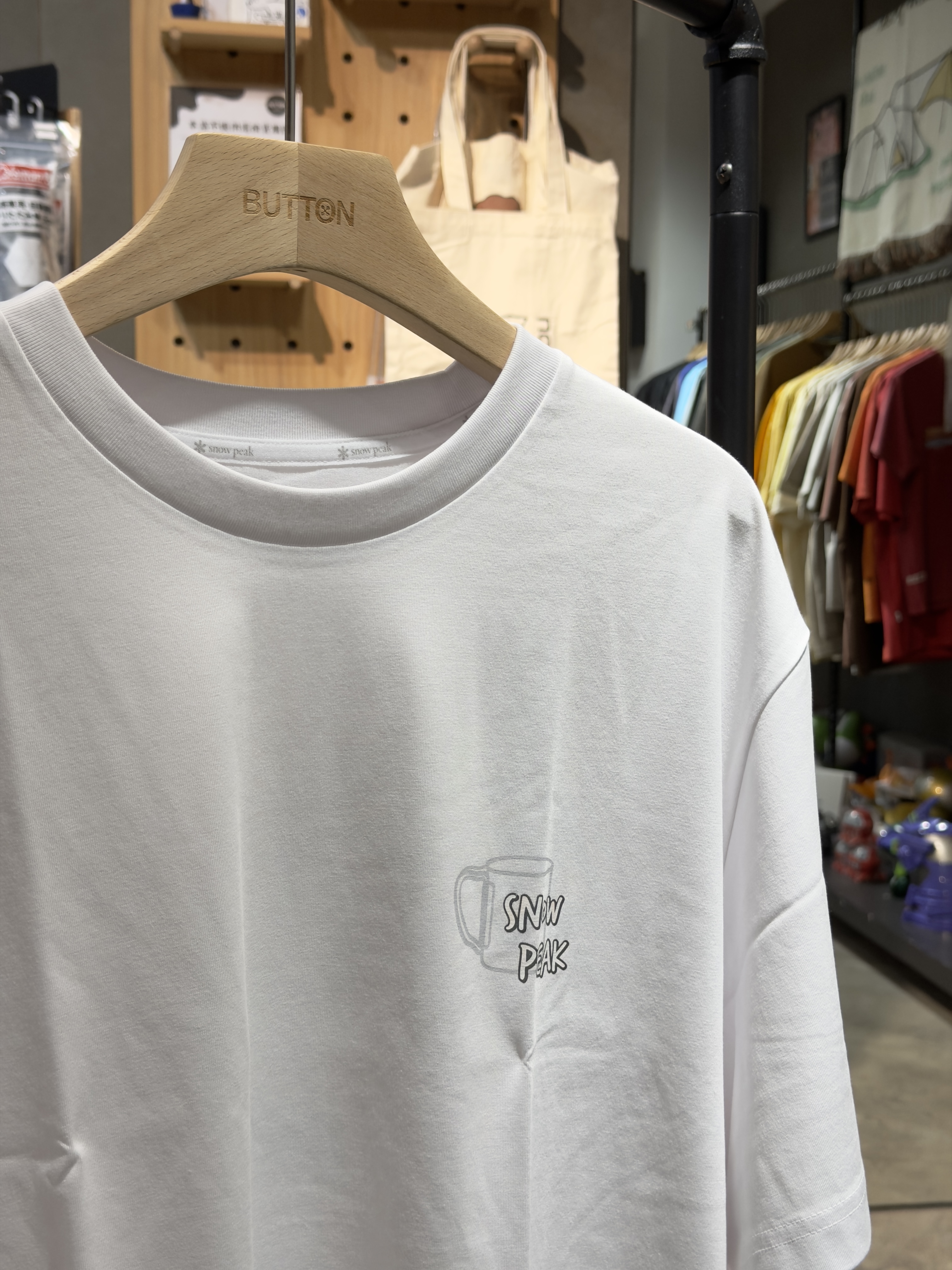 【零碼折扣】Snow Peak Aerocool Gear Short Sleeve T-shirt 25SS 俏皮露營用品圖像 短tee S25MMFTS78 涼感 速乾