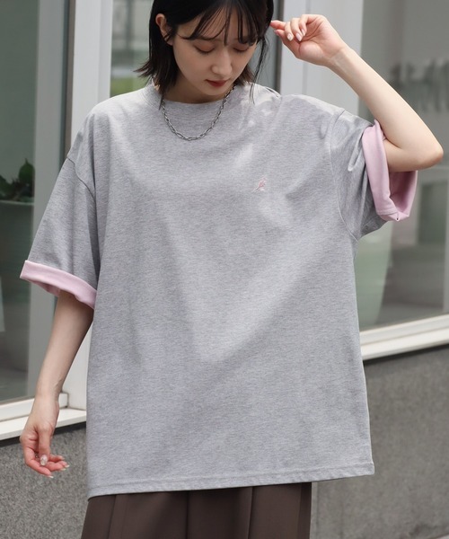 日本 KANGOL x CORPUS TOKYO Color Block T-Shirt [GR26EF053S]