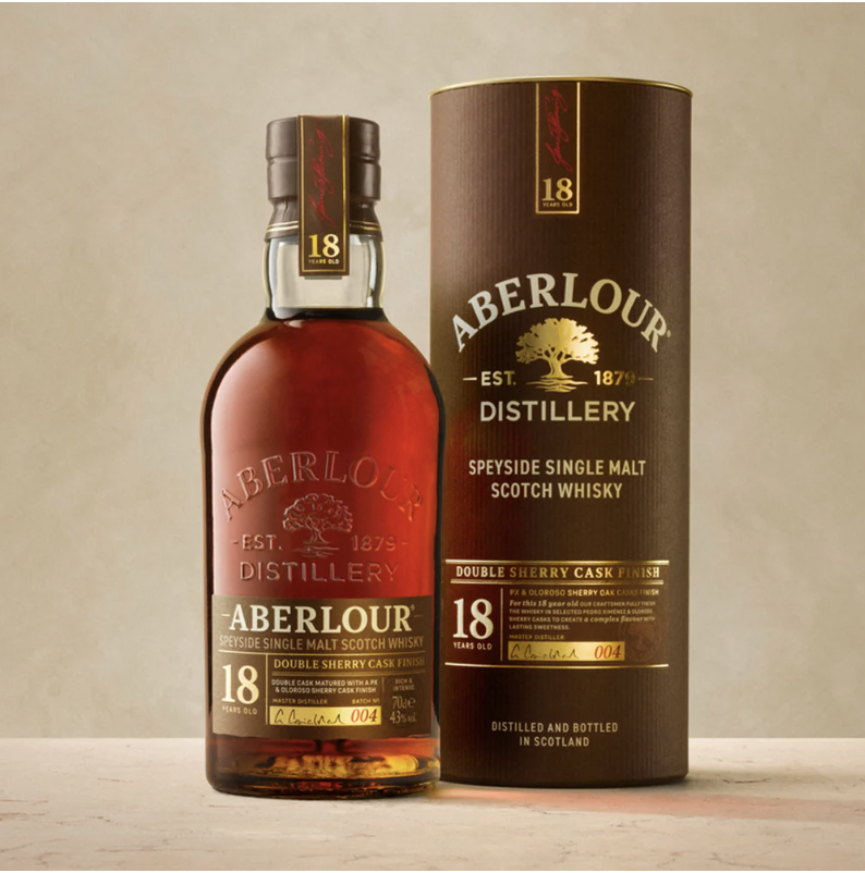 Aberlour 18 Years Old Double Sherry Cask Finsih Single Malt Whisky