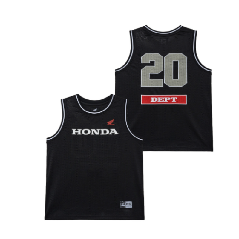 【代購】HONDA Mesh 2.0 Jersey 無袖球衣背心 黑色｜PHYPS MOTORCYCLE