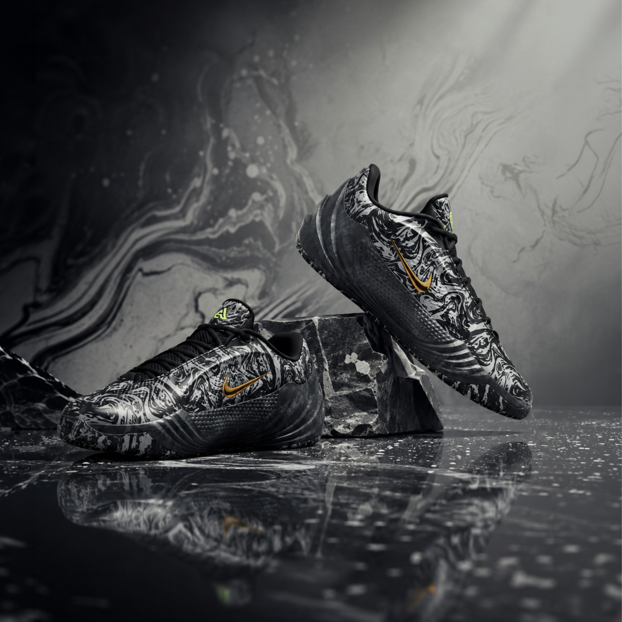 NICEDAY 代購 Nike GIANNIS FREAK 8 LX EP 黑白 墨水 籃球鞋 實戰 黑 字母哥 IR0237-002