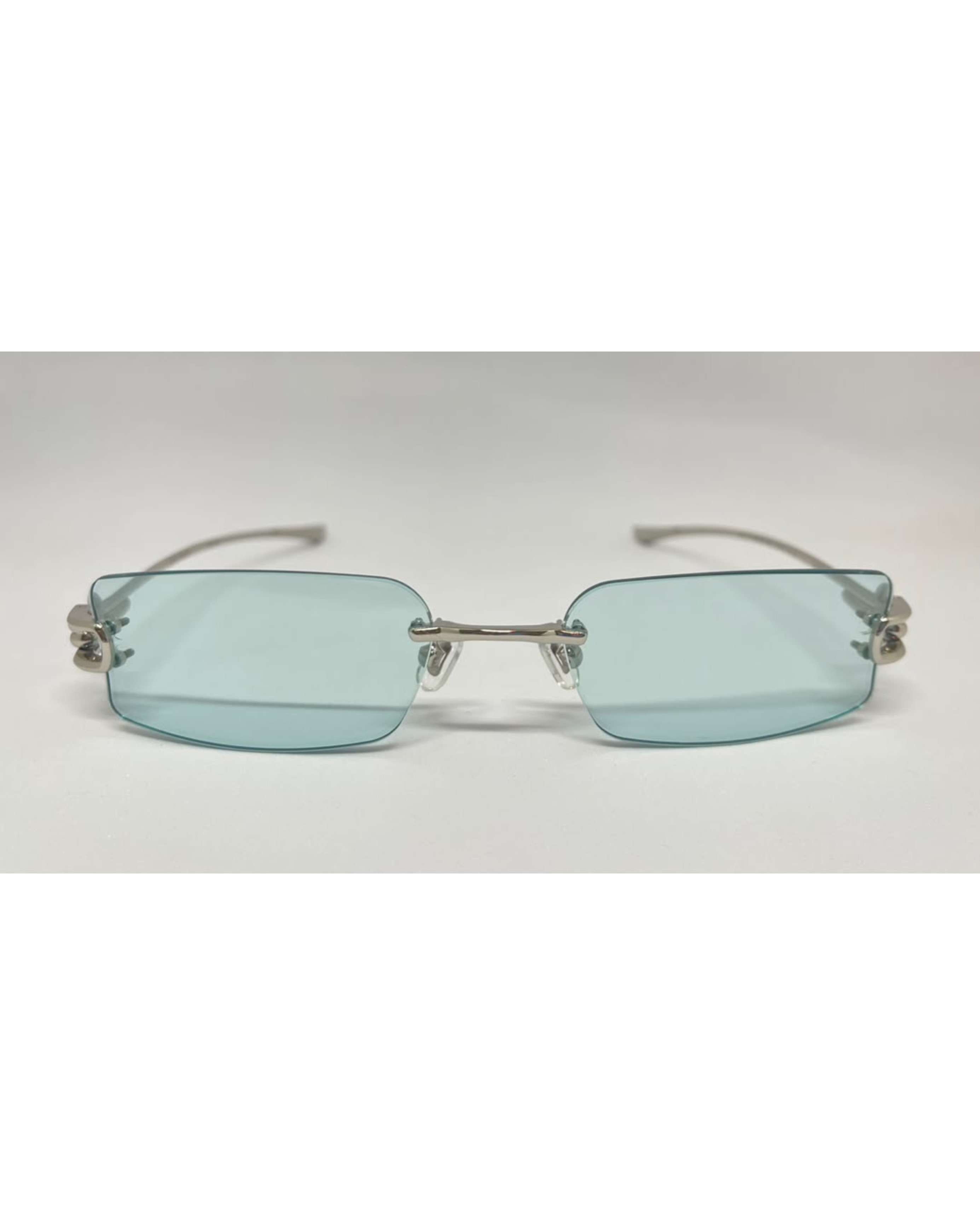 Gentle Monster Gamot Silver Frame | Soft Green Lens