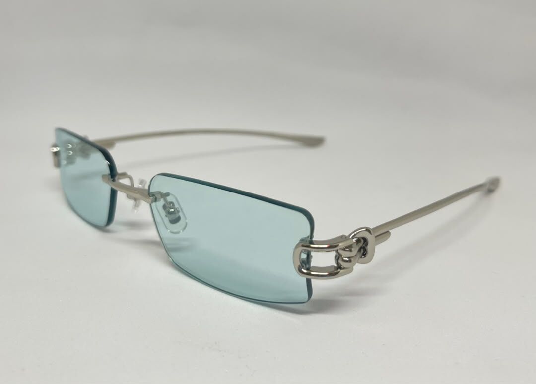 Gentle Monster Gamot Silver Frame | Soft Green Lens